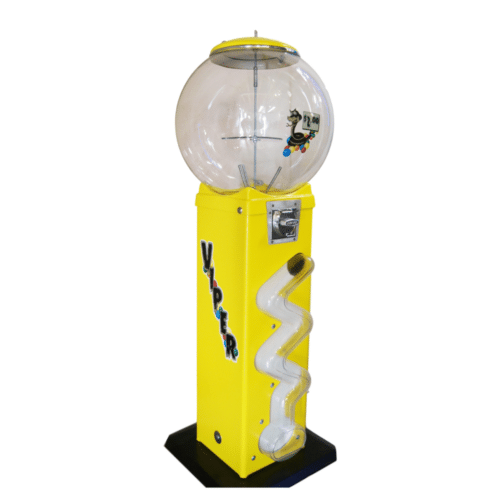 Spiral vending machine, zig zag vending machine, bouncy ball vending machine, capsule vending machine