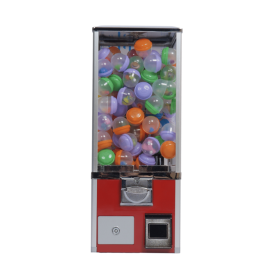 Capsule Vending Machine Gumball Vending Machine Green Body with Stand Double Stand Bouncy Ball Vending Machine 